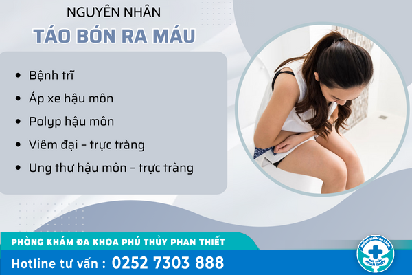 Táo bón ra máu là bệnh gì? điều trị bằng cách nào?